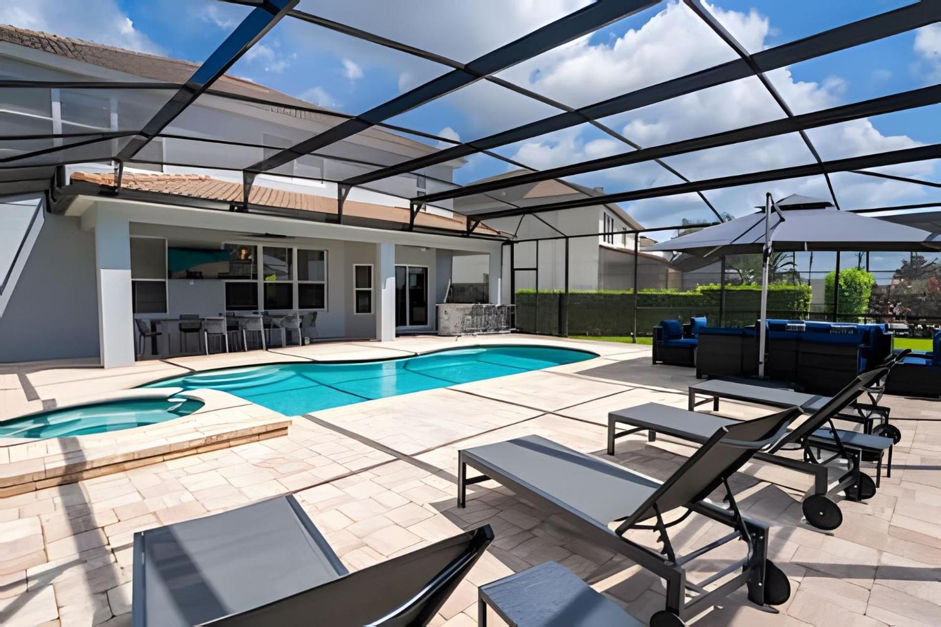 Dnf - 2532 Ab - 6Bd/4Ba Windsor Luxury Villa | Game Room & Pool Orlando Eksteriør billede